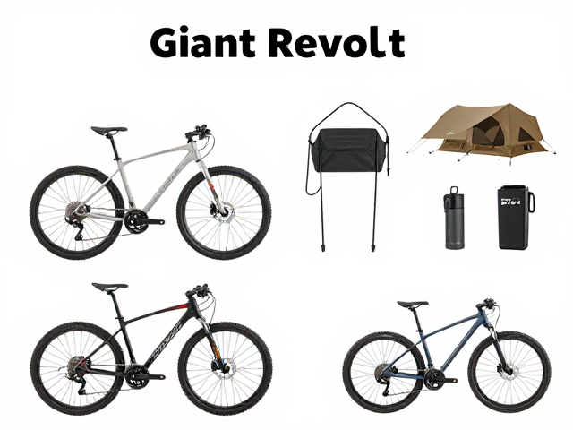 Giant Revolt砾石胎纹适配，露营旅居骑行装备与路线全攻略