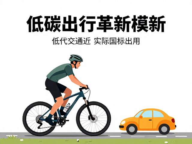 山地自行车助力低碳生活，回顾近代交通工具革新