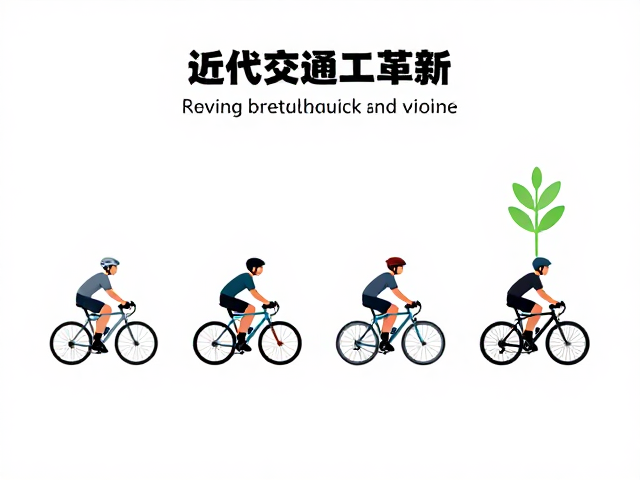 山地自行车助力低碳生活,回顾近代交通工具革新