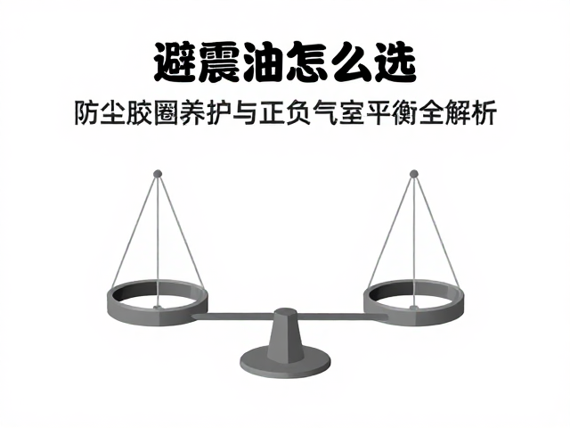 避震润滑油怎么选？防尘胶圈养护与正负气室平衡全解析