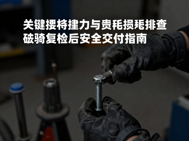 关键螺丝扭力确认与损耗排查，试骑复检后安全交付指南