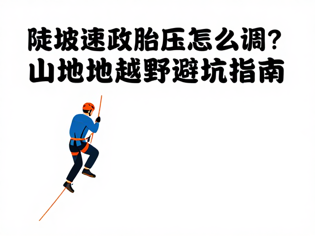 陡坡速降胎压怎么调?山地越野避坑指南