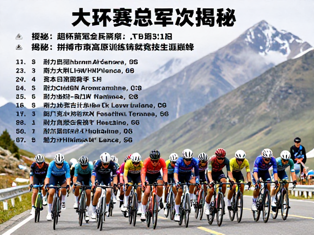 大环赛总冠军次数揭秘，耐力拼搏与高原训练铸就竞技生涯巅峰