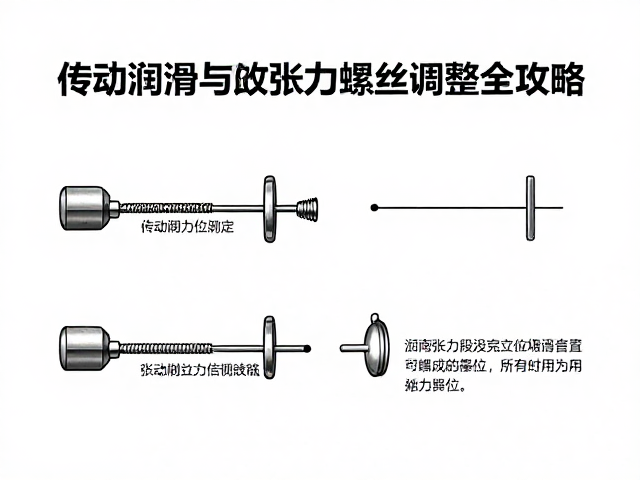 变速指拨怎么调？传动润滑与张力螺丝调整全攻略