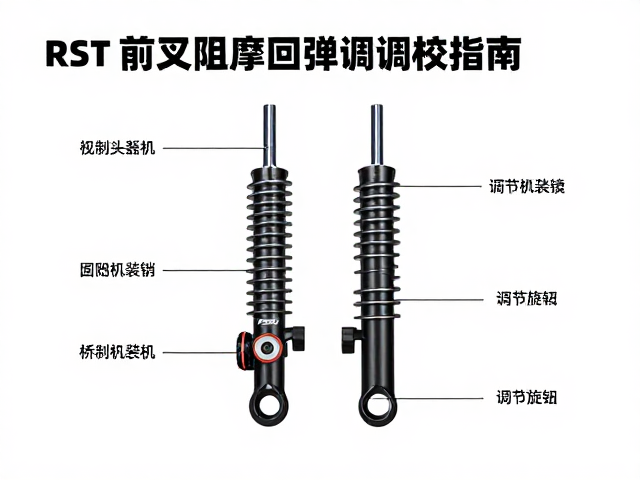 RST前叉阻尼回弹调校指南及桥拱裂纹检查教程