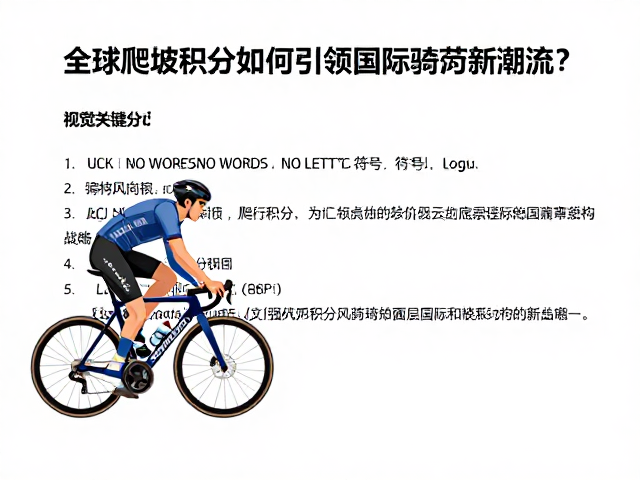 全球骑行风尚,UCI爬坡积分如何引领国际自行车新潮流?
