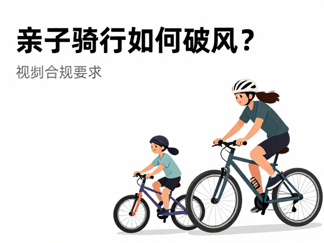 亲子骑行如何破风？线下骑行文化传播与家庭骑行指南