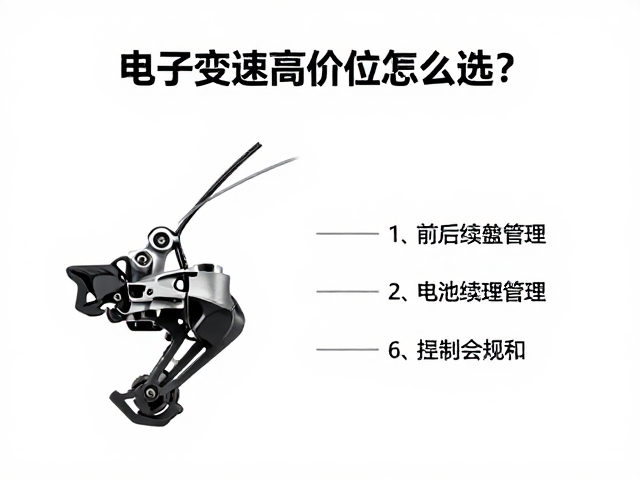 电子变速高价位怎么选?前后拨器与变速线管搭配指南