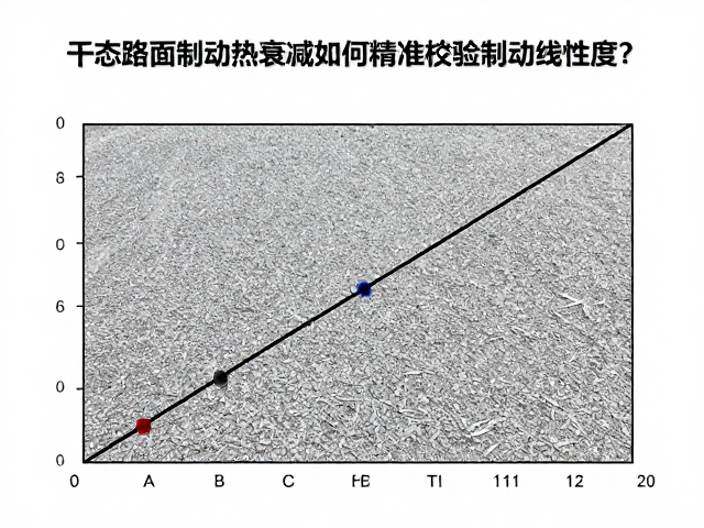 干态路面制动热衰减下如何精准校验制动线性度?
