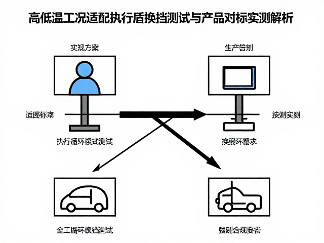 高低温工况适配,执行循环换挡测试与产品对标实测解析