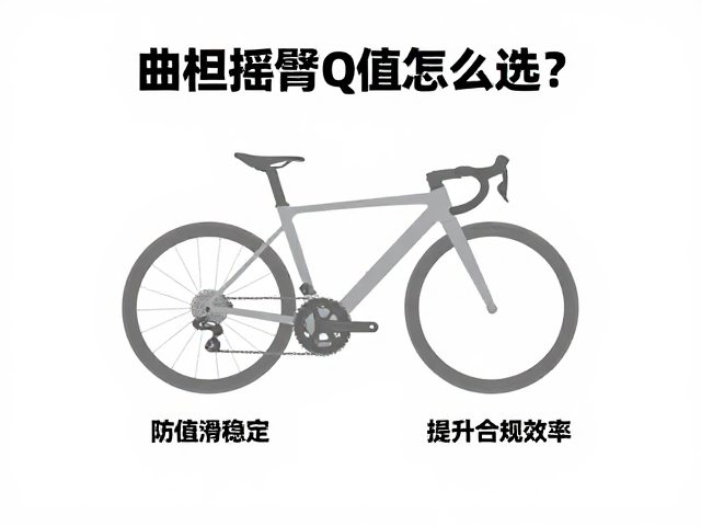 曲柄摇臂Q值怎么选？防滑稳定设计全解析，提升骑行效率