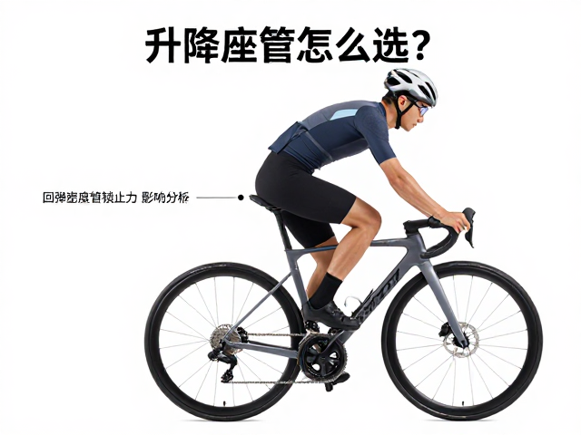升降座管怎么选？结合回弹密度与骑行姿势，打造最佳骑行体验
