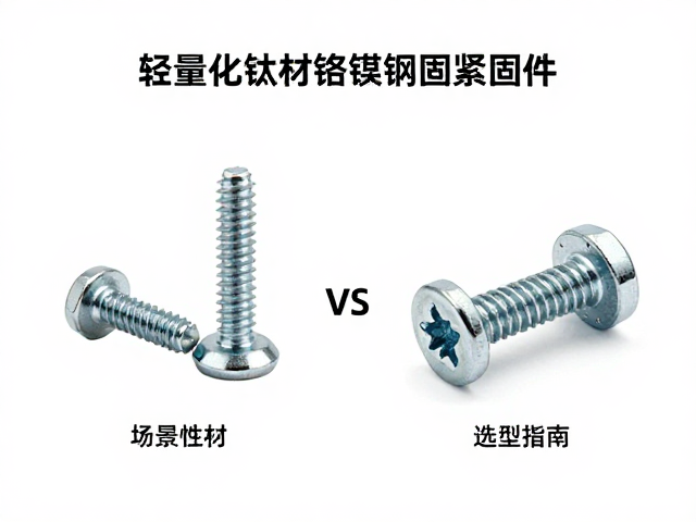 轻量化钛材与铬钼钢螺丝紧固件对比，性能、场景与选型指南