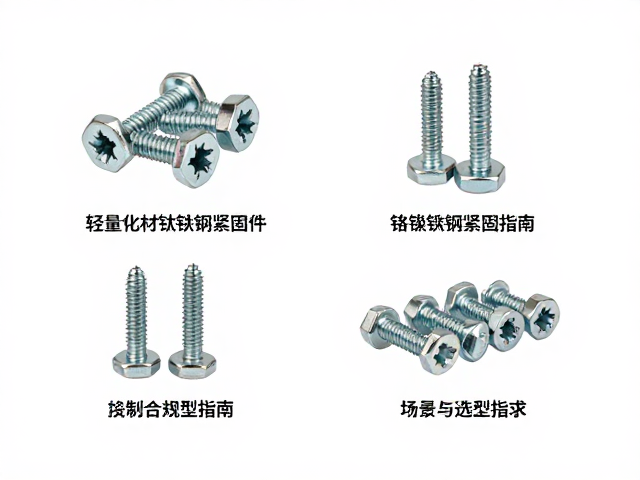 轻量化钛材与铬钼钢螺丝紧固件对比，性能、场景与选型指南