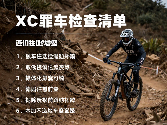 XC越野赛前必看,崎岖山路骑行前车辆检查清单与攻略