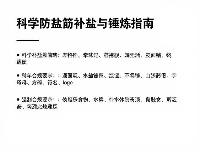 破风骑行防抽筋补盐,体能耐力锤炼指南