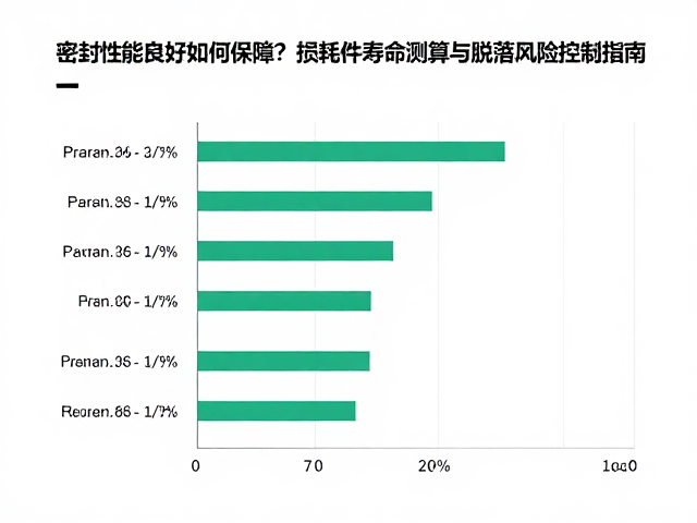 密封性能良好如何保障?损耗件寿命测算与脱落风险控制指南