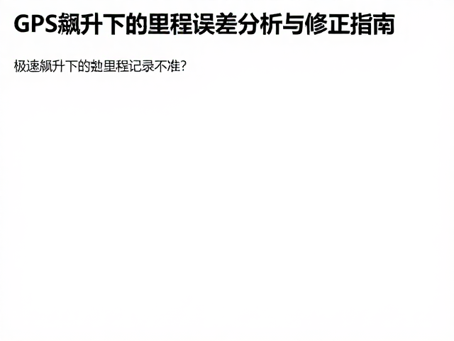 GPS漂移导致里程记录不准？极速飙升下的里程误差分析与修正指南