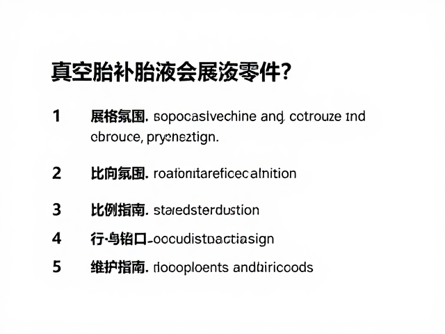 真空胎补胎液会腐蚀零件？扭力扳手排查损耗与维护指南