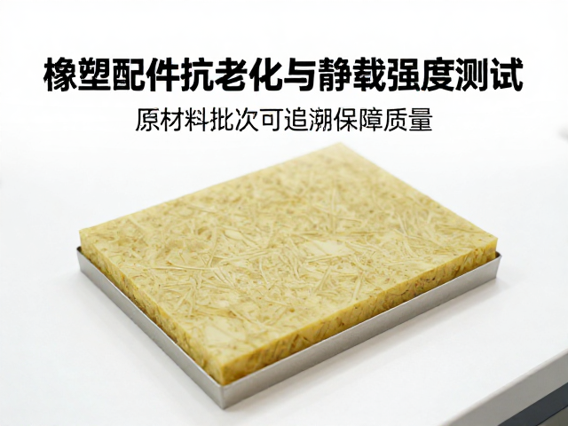 橡塑配件抗老化与静载强度测试，原材料批次可追溯保障质量