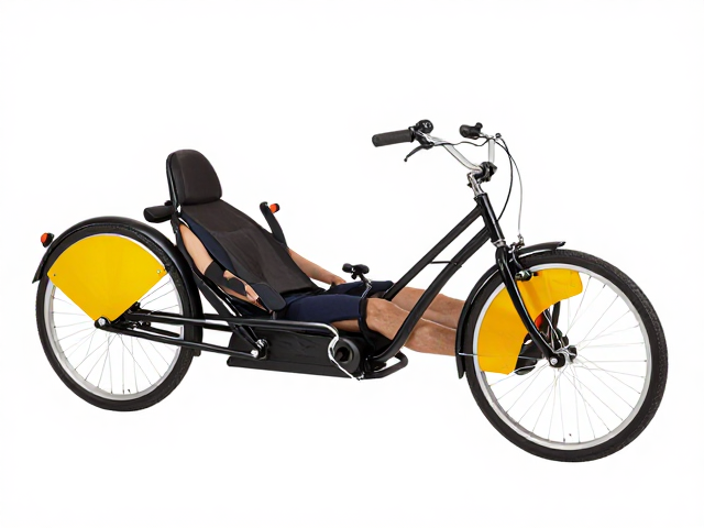 卧式舒缓骑行,前后反光片保障安全,Recumbent Bike健身新选择