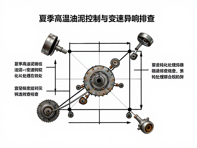 夏季高温油泥控制与变速异响排查,锈迹钝化处理全攻略