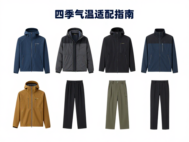 四季气温适配指南,分层穿搭与压缩技术让穿衣更科学