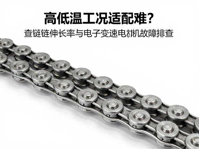 高低温工况适配难?查链条伸长率与电子变速电机故障排查