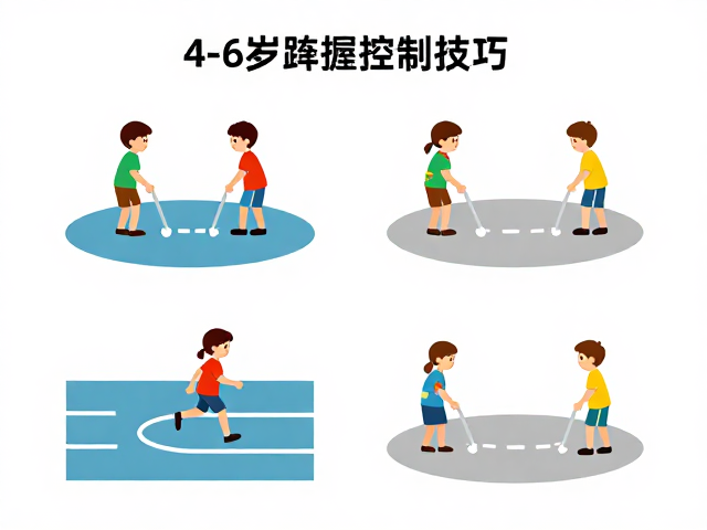 4-6岁儿童公园游玩指南,如何掌握转弯控制技巧