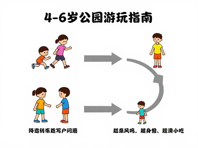 4-6岁儿童公园游玩指南,如何掌握转弯控制技巧