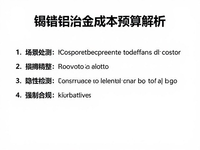锻造铝合金成本预算解析,揭秘锻造工艺真实造价