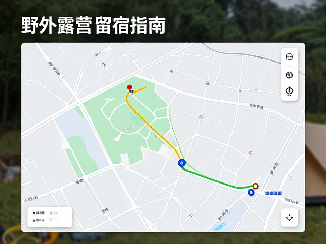 野外露营留宿指南,用轨迹分享APP记录成就感