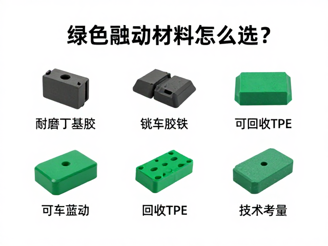 耐磨丁基胶,刹车胶块,可回收TPE,绿色制动材料怎么选?