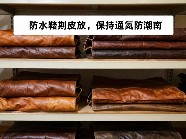 防水鞣制皮后货架长期存放,保持通风防潮指南