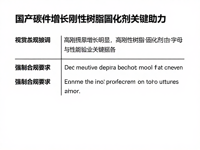 国产碳件增长明显，高刚性树脂固化剂成关键助力