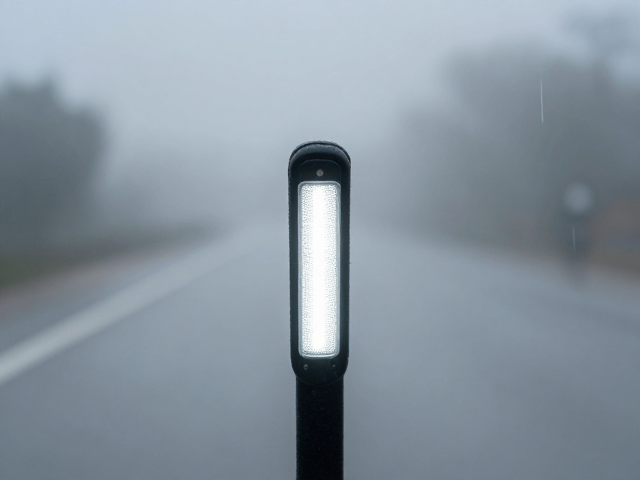 雨雾天骑行更安全,一体式密封结构被动反光标识详解