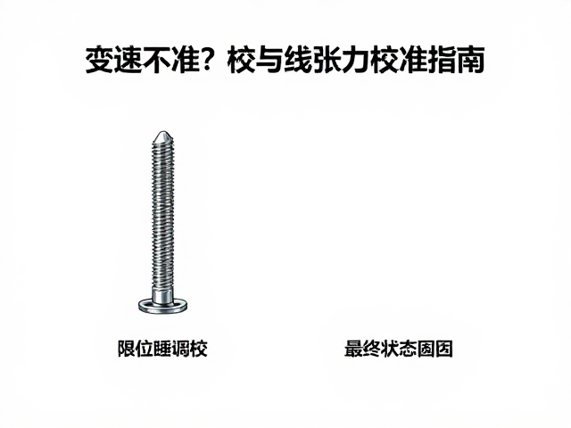 变速不准?限位螺丝调校与线张力校准指南
