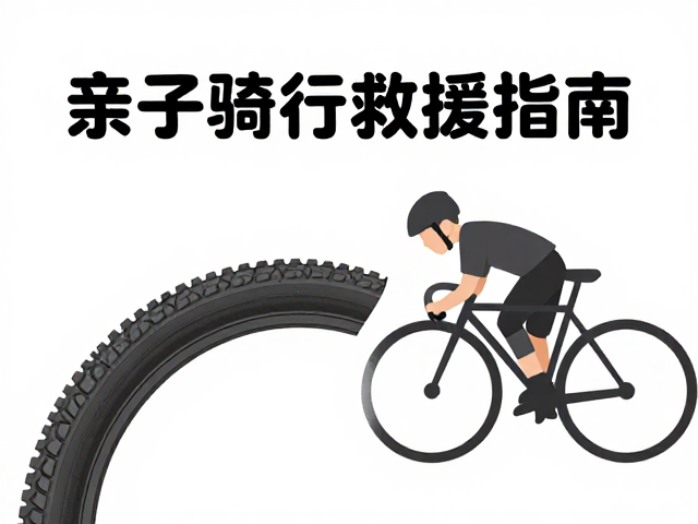 亲子骑行救援指南，老化胎体更替保安全