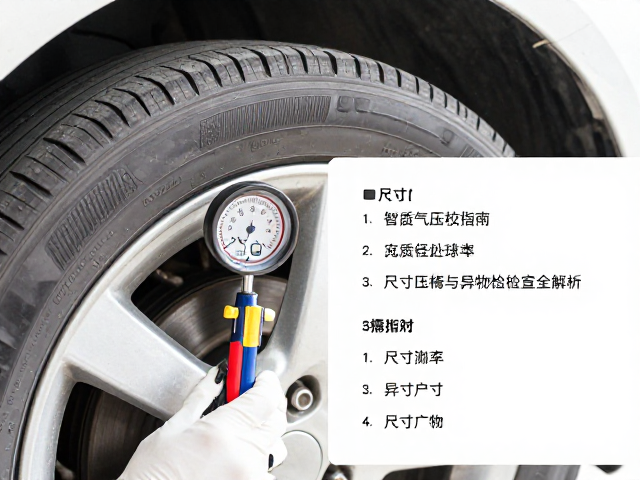 轮胎气压校准指南，尺寸匹配与异物检查全解析