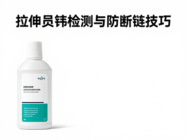 拉伸损耗检测与防断链技巧，搭配生物降解清洁液高效养护