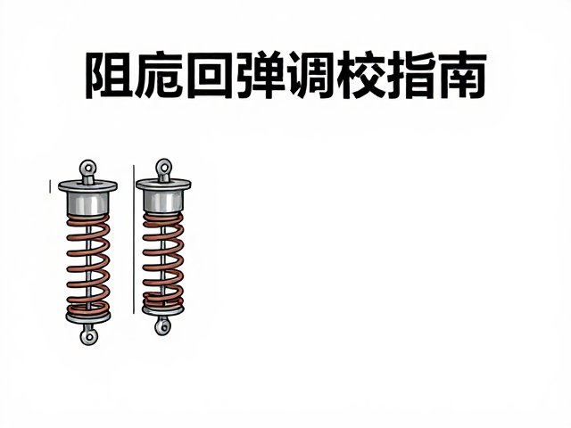 阻尼回弹调校指南，每50小时保养试骑，确认回弹正常