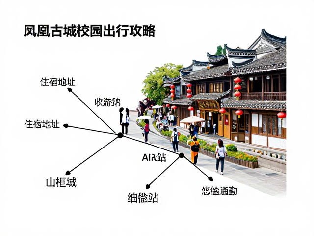 凤凰古城校园出行攻略，城市日常通勤与游玩指南