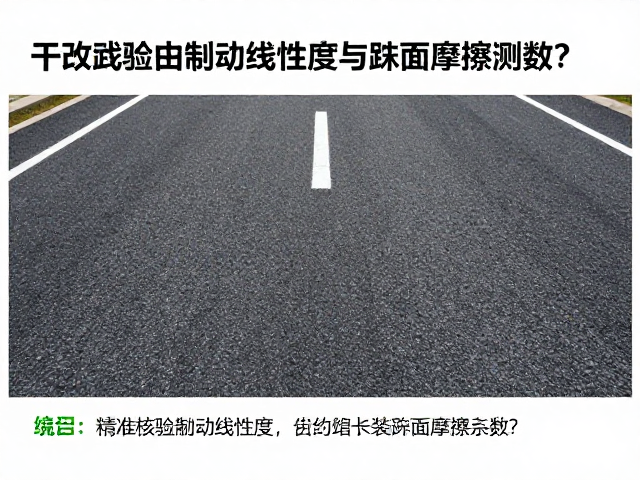 干态路面制动测试，如何精准核验制动线性度与路面摩擦系数？