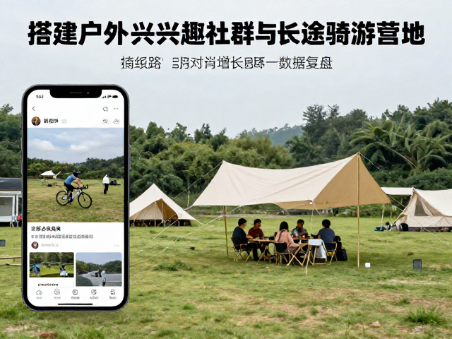抖音骑行短视频引流,如何搭建户外兴趣社群与长途骑游营地