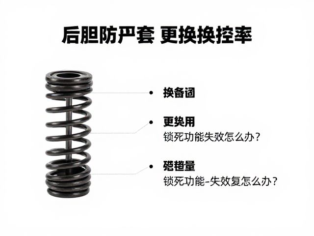 后胆弹簧与橡胶防尘套更换指南,锁死功能失效怎么办?