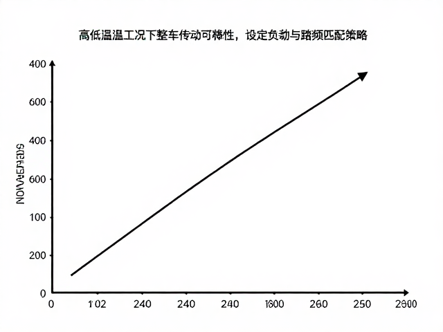 高低温工况下整车传动可靠性,设定负载与踏频匹配策略