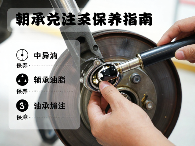 刹车线管检查,中轴异响排查,轴承油脂加注保养指南
