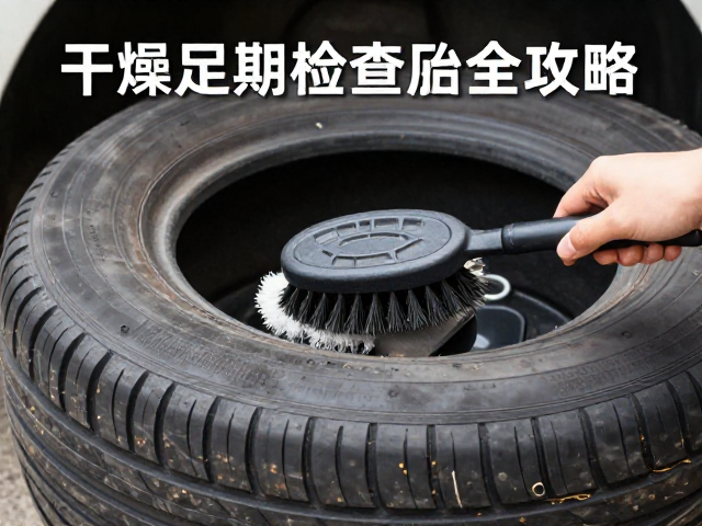 干燥环境如何收纳轮胎？软毛刷清洁，定期检查胎压全攻略