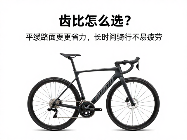 齿比怎么选?平缓路面骑行更省力,长时间骑行不易疲劳