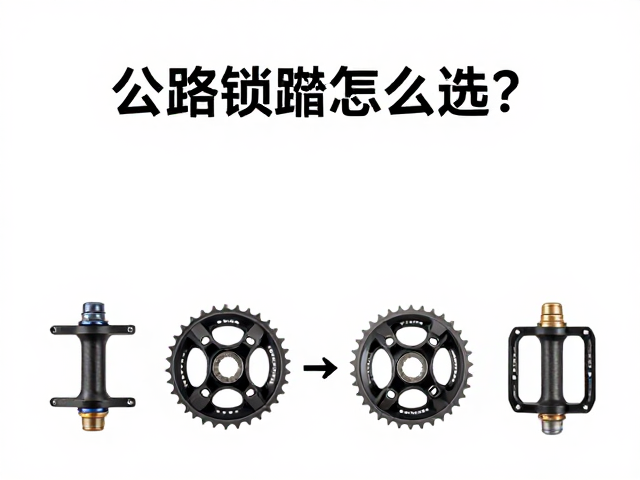 公路锁踏怎么选？一体中轴与齿盘片组搭配指南